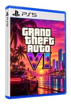 Carátula física conceptual de Grand Theft Auto VI
