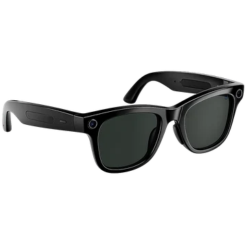 Montaje ilustrativo de unas gafas Ray-Ban Meta
